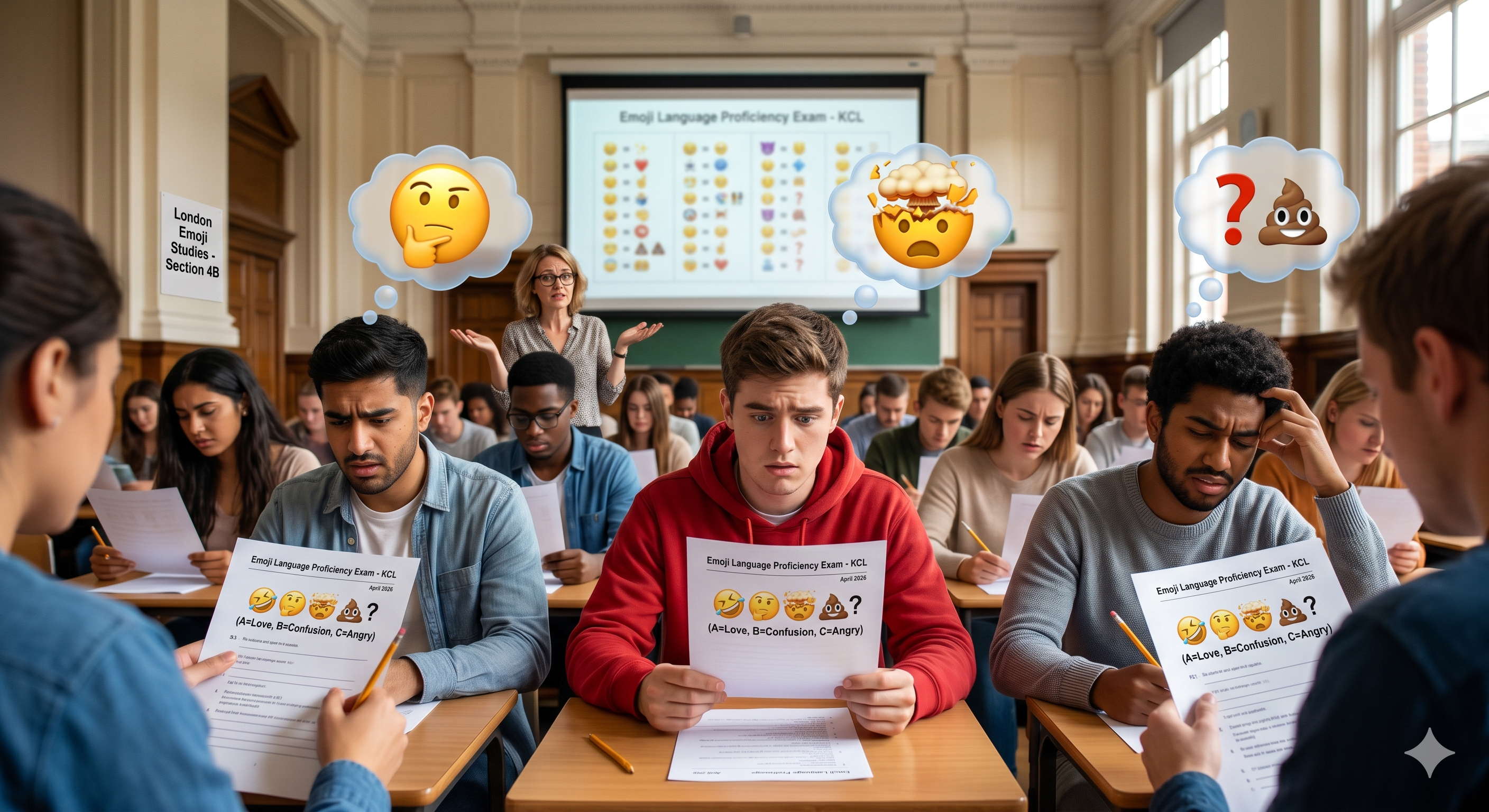 പരീക്ഷണാടിസ്ഥാനത്തിൽ 'ഇമോജി' ഭാഷാ കോഴ്സ്; തലപ്പുകഞ്ഞ് അപേക്ഷകർ!